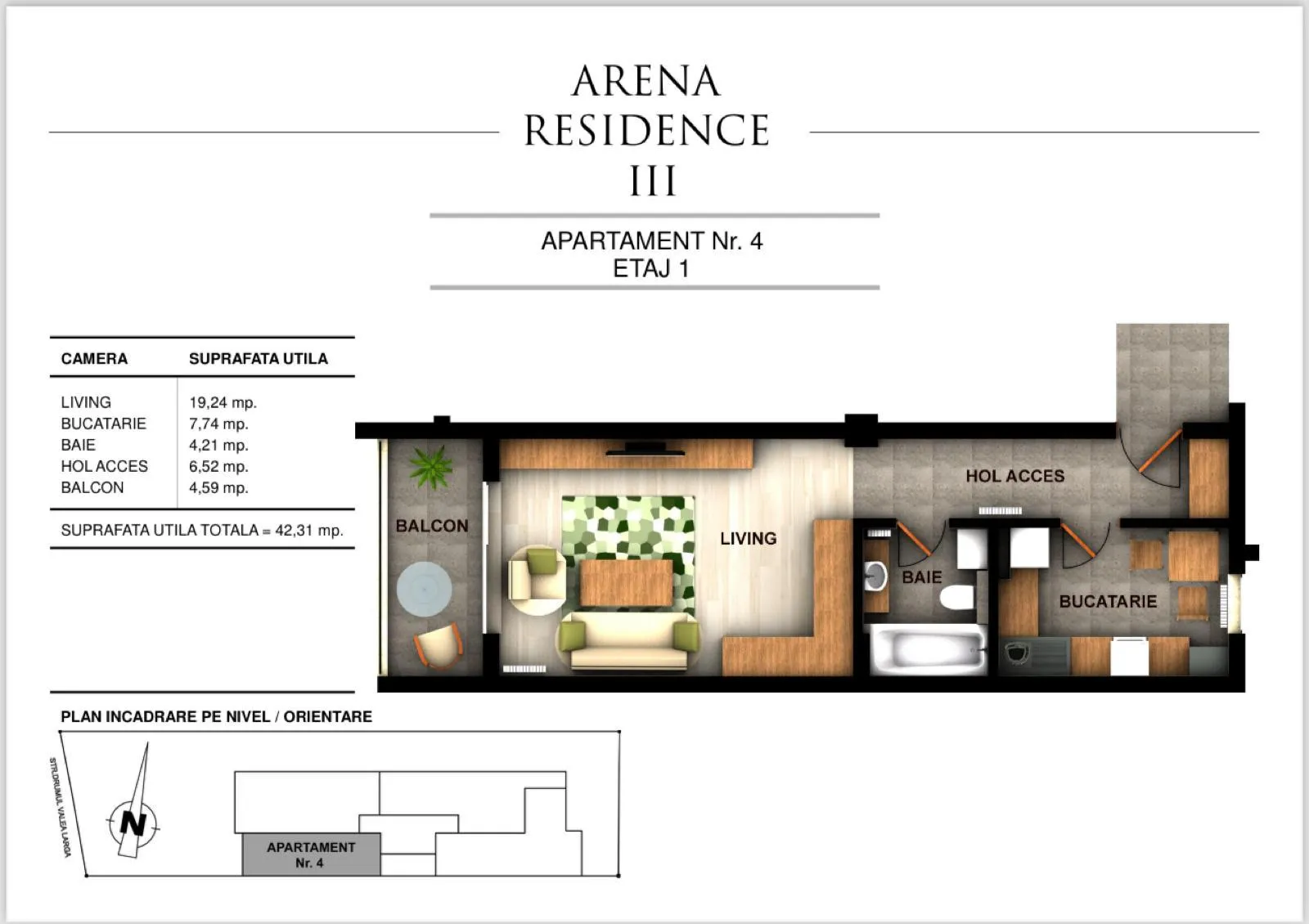 Apartamente Noi de Vanzare in Prelungirea Ghencea - Arena Residence III